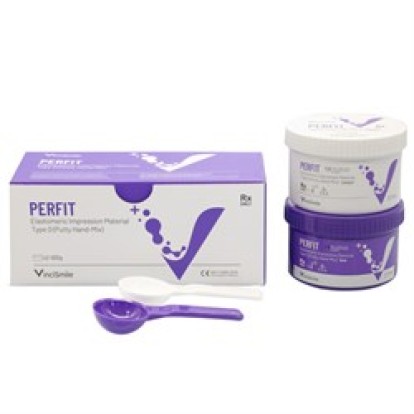 Перфит / Perfit A Putty - А-силикон, базовый слой (400мл+400мл), Huge Dental / Китай