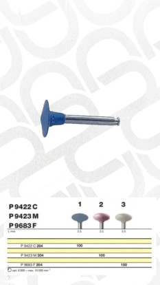 Полировочный бор по керамике 1-я ступень / P 9422 C 204.100, Drendel + Zweiling DIAMANT GmbH, Германия  